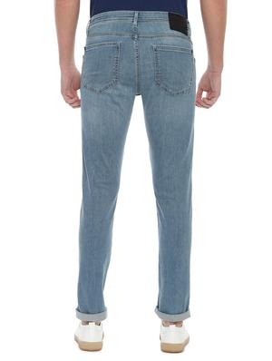 blue light washed denim jeans - 16660975 - Standard Image - 2