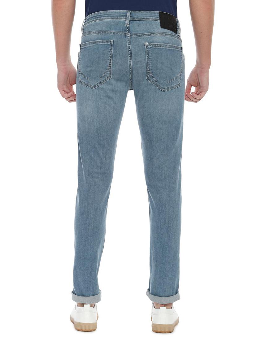 blue light washed denim jeans - 16660975 - Zoom Image - 2