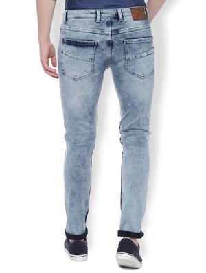 blue stone washed denim jeans - 16660977 - Standard Image - 2