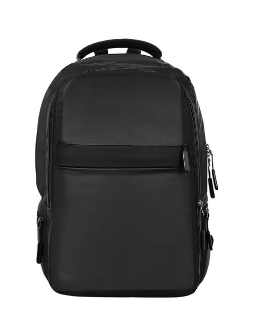 black cotton polyester blend backpack - 16661749 - Standard Image - 1