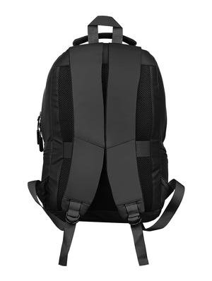 black cotton polyester blend backpack - 16661749 - Standard Image - 2
