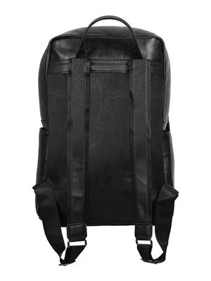black leatherette backpack - 16661750 - Standard Image - 2