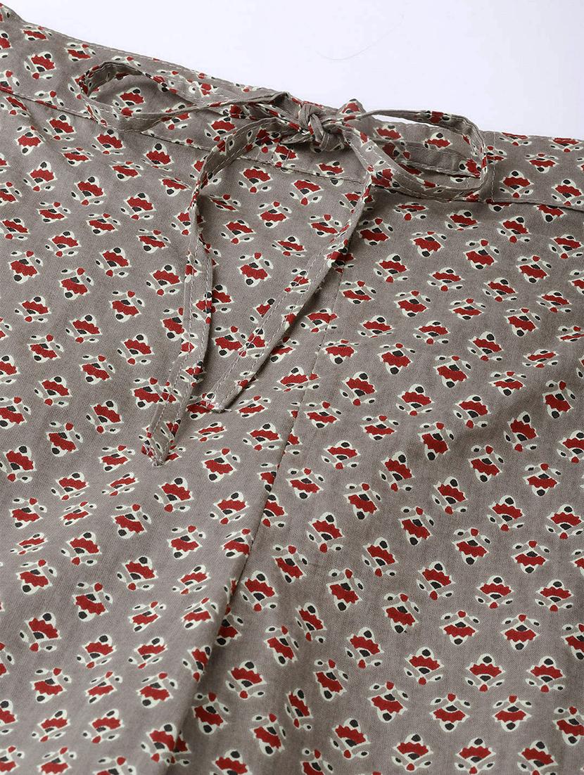 solid kurta palazzo set - 16662042 - Zoom Image - 5