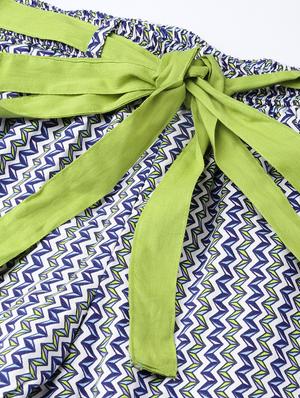 chevron straight palazzo - 16662044 - Standard Image - 5