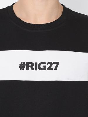 black color block sweatshirt - 16662732 - Standard Image - 5
