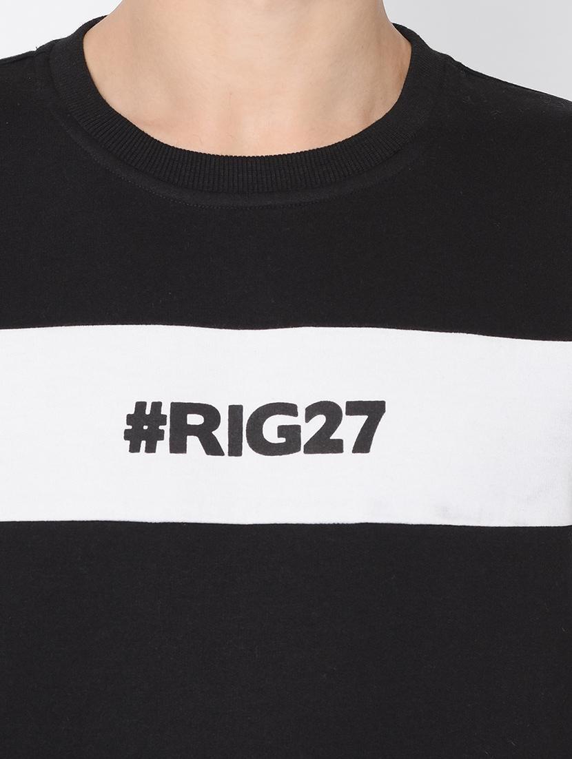 black color block sweatshirt - 16662732 - Zoom Image - 5