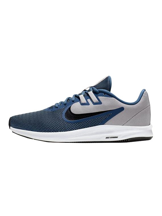 blue fabric lace up sport shoes - 16662792 - Zoom Image - 2