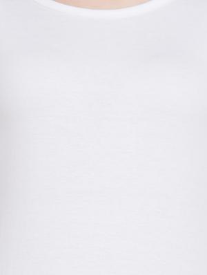 round neck solid tee - 16663947 - Standard Image - 5