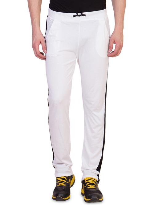 white side striped full length track pant - 16664677 - Standard Image - 1
