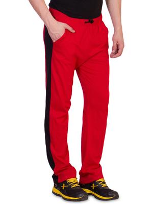 red side striped full length track pant - 16664680 - Standard Image - 2