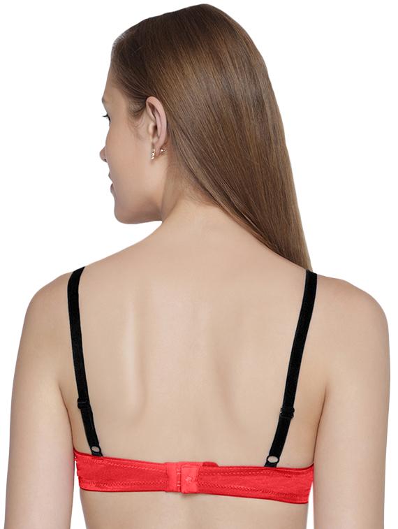 bow patch t-shirt bra - 16664800 - Zoom Image - 2