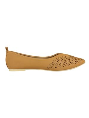 tan slip on ballerinas - 16665772 - Standard Image - 2