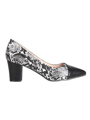 black slip on pumps - 16665792 - Standard Image - 2