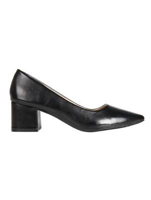 black slip on pumps - 16665810 - Standard Image - 2