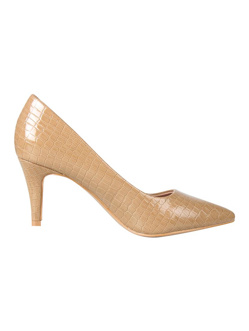 beige slip on pumps - 16665821 - Zoom Image - 2