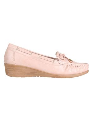 pink slip on loafers - 16665846 - Standard Image - 2