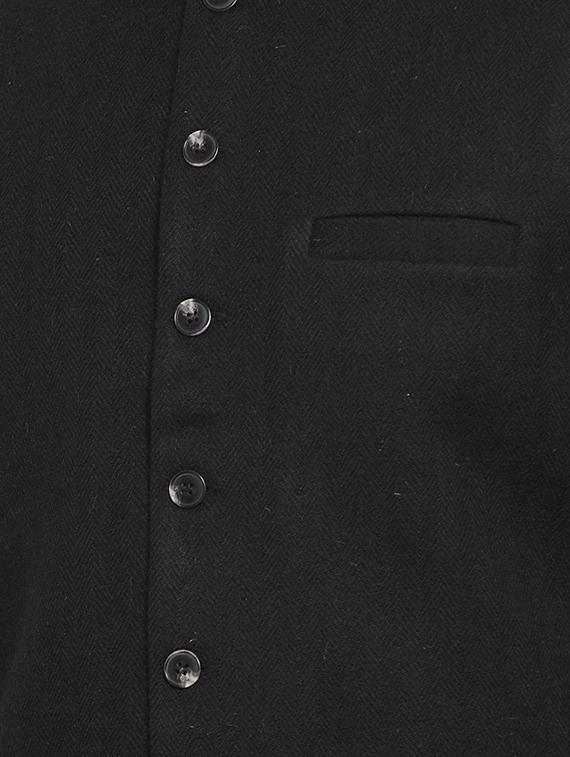 black self design nehru jacket - 16665955 - Zoom Image - 5