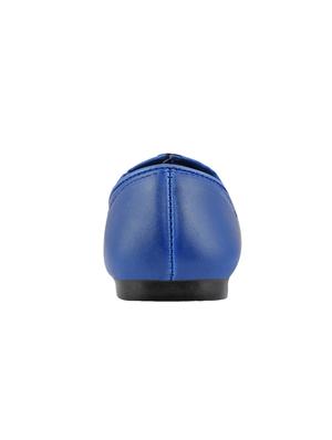 blue leatherette slip on jutis - 16666261 - Standard Image - 2
