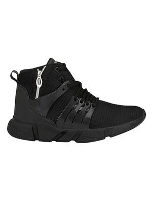 black mesh sport shoes - 16666317 - Standard Image - 2