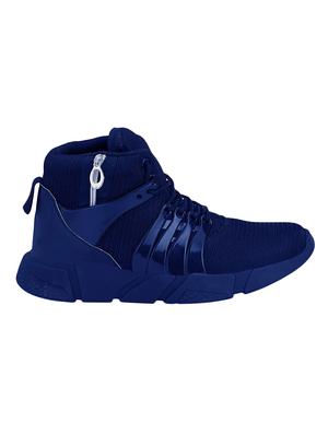 navy mesh sport shoes - 16666320 - Standard Image - 2