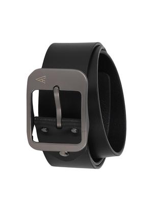 black leather belt - 16666684 - Standard Image - 2