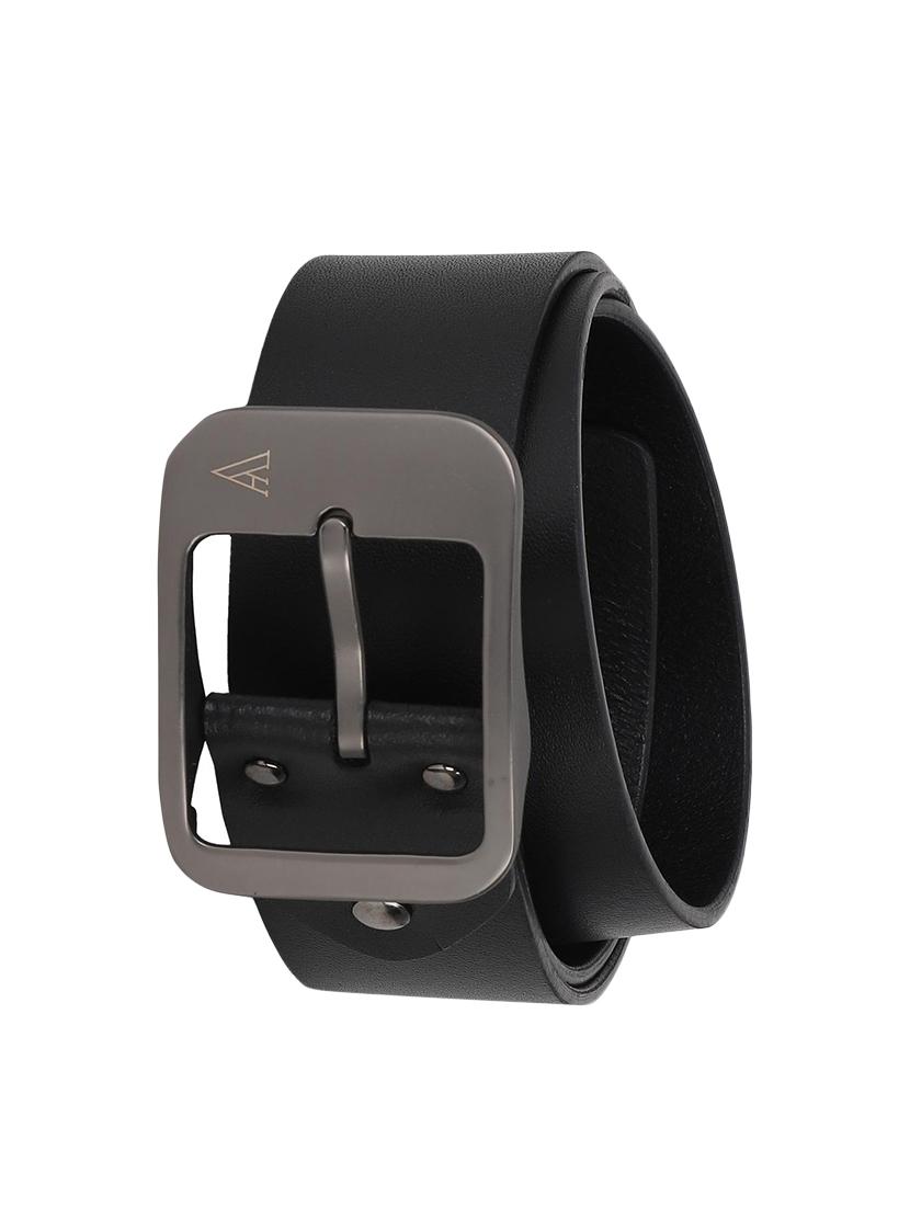 black leather belt - 16666684 - Zoom Image - 2
