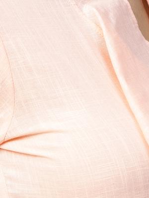 keyhole neck ruffle detail top - 16667297 - Standard Image - 5