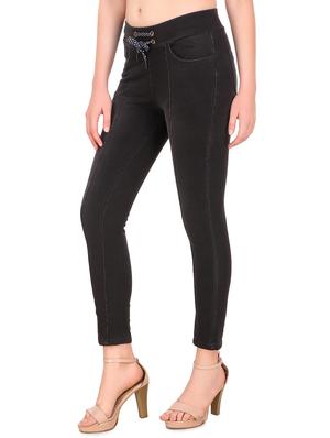 drawstring stone wash jegging - 16667401 - Standard Image - 2