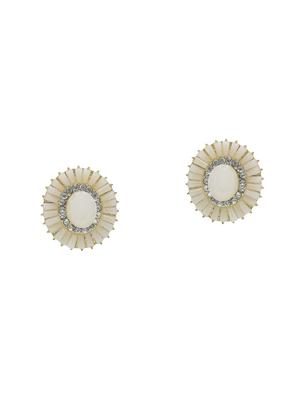 white gold studs earring - 16667674 - Standard Image - 2
