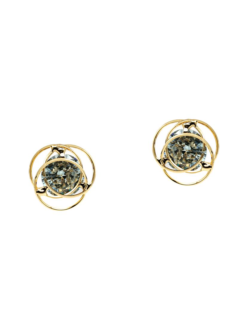 white gold studs earring - 16667684 - Zoom Image - 2