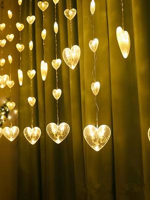 heart n heart golden light - 16667705 - Standard Image - 2