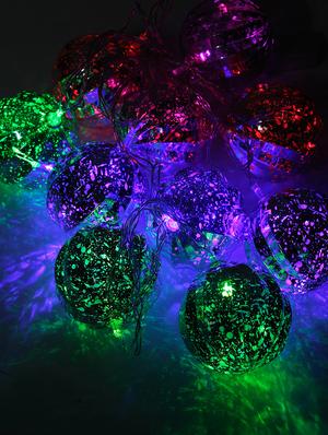 shining and sparkling colourful ball lights in big size - 16667713 - Standard Image - 2
