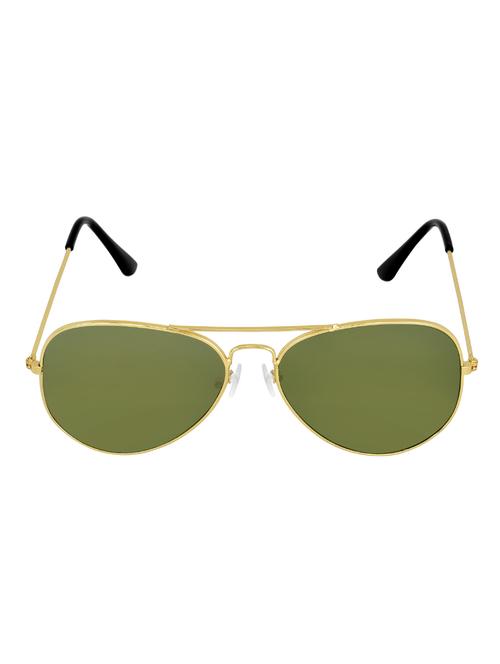 evelyn green lens golden frame sunglasses - 16667780 - Standard Image - 1