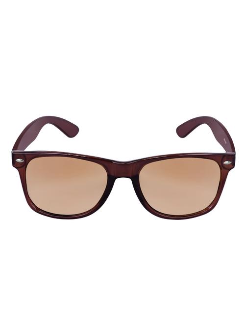 evelyn brown lens brown frame wayfarer sunglasses - 16667782 - Standard Image - 1