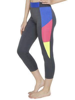 high rise color block track pant - 16667932 - Standard Image - 2