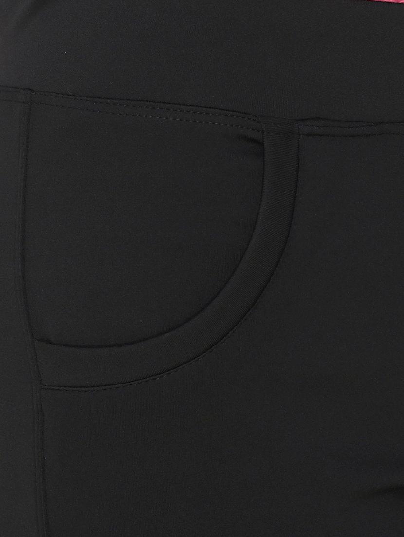 high rise solid track pant - 16667933 - Zoom Image - 5