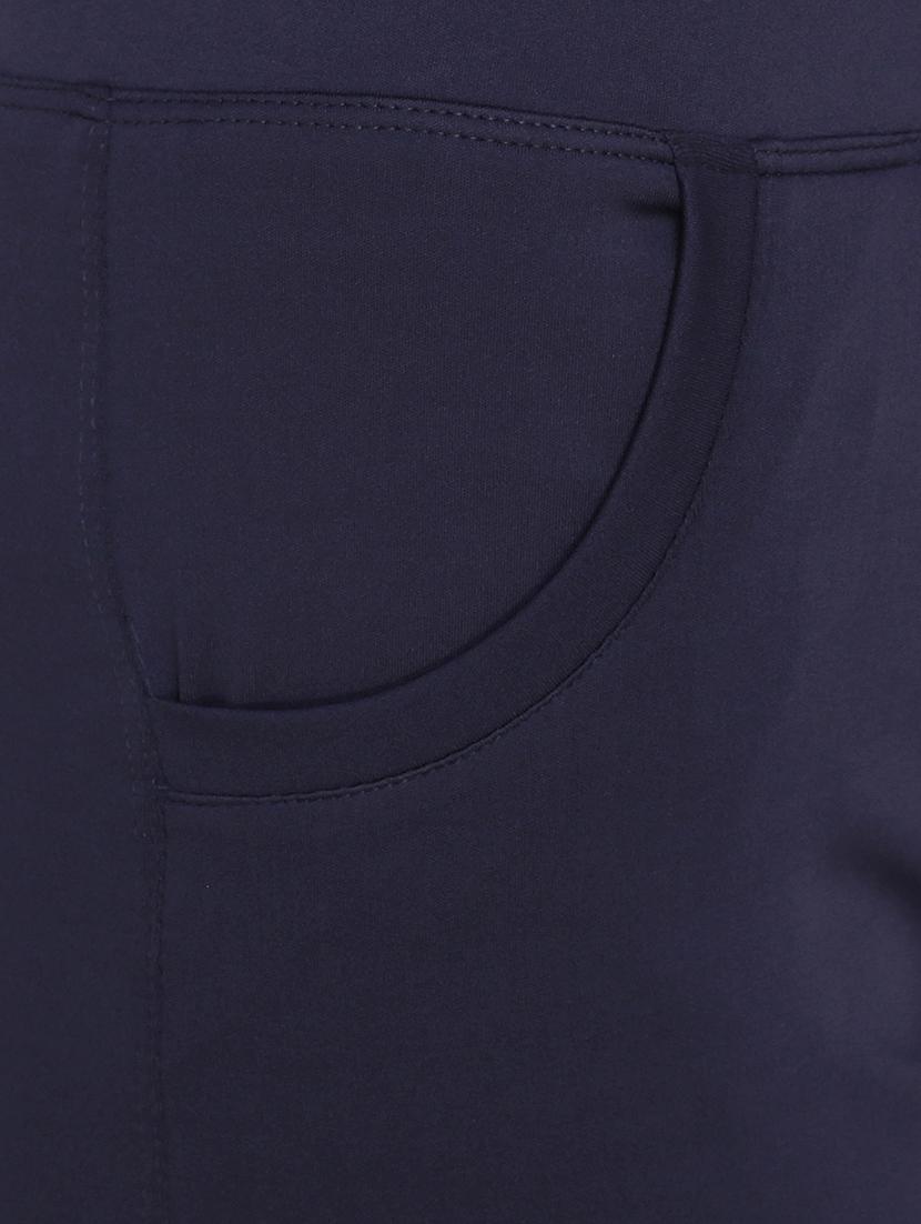 high rise solid track pant - 16667934 - Zoom Image - 5