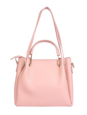 orange leatherette (pu) combo handbag - 16668231 - Standard Image - 2