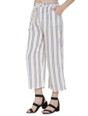 tie front striped palazzo - 16668275 - Standard Image - 2