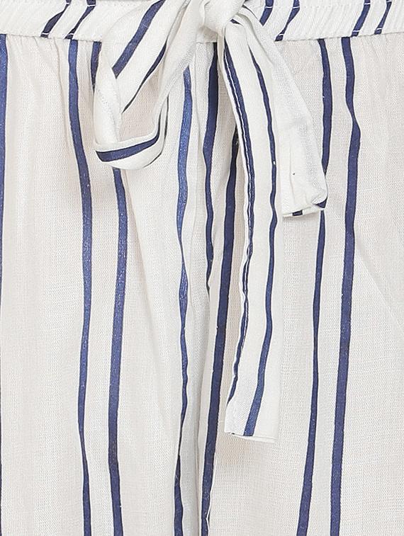 tie front striped palazzo - 16668275 - Zoom Image - 5