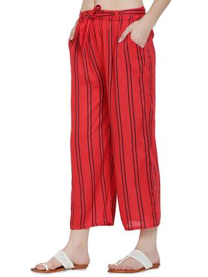 tie front striped palazzo - 16668284 - Standard Image - 2