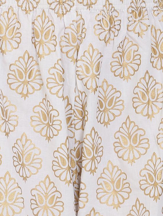 high rise foil print palazzo - 16668289 - Zoom Image - 5
