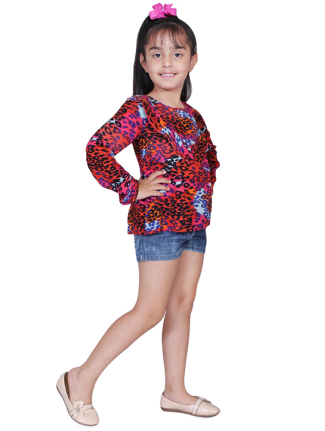 pink colored cotton top - 16668541 - Zoom Image - 2