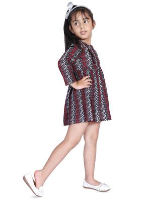 red colored cotton frock - 16668546 - Standard Image - 2