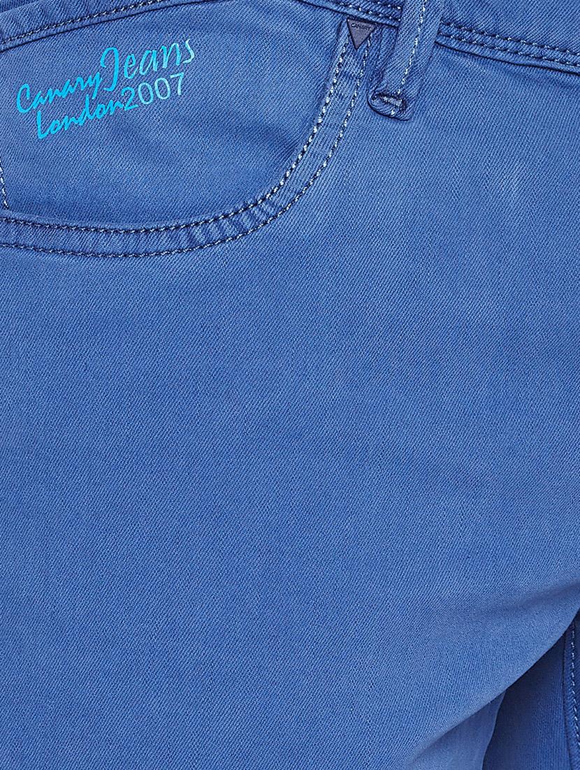 blue plain denim jeans - 16669003 - Zoom Image - 5