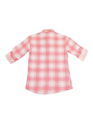 pink cotton shirt - 16669036 - Standard Image - 2