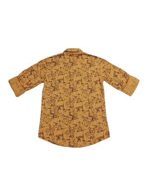 yellow linen shirt - 16669047 - Standard Image - 2