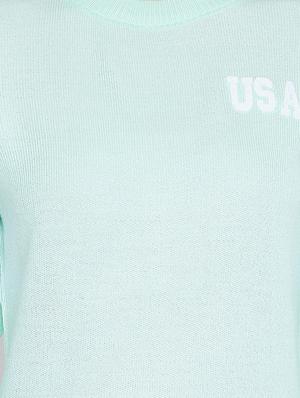crew neck solid pullover - 16669202 - Standard Image - 5