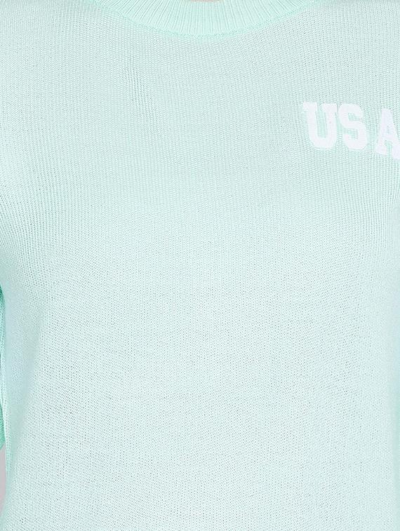 crew neck solid pullover - 16669202 - Zoom Image - 5