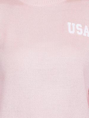 crew neck solid pullover - 16669203 - Standard Image - 5